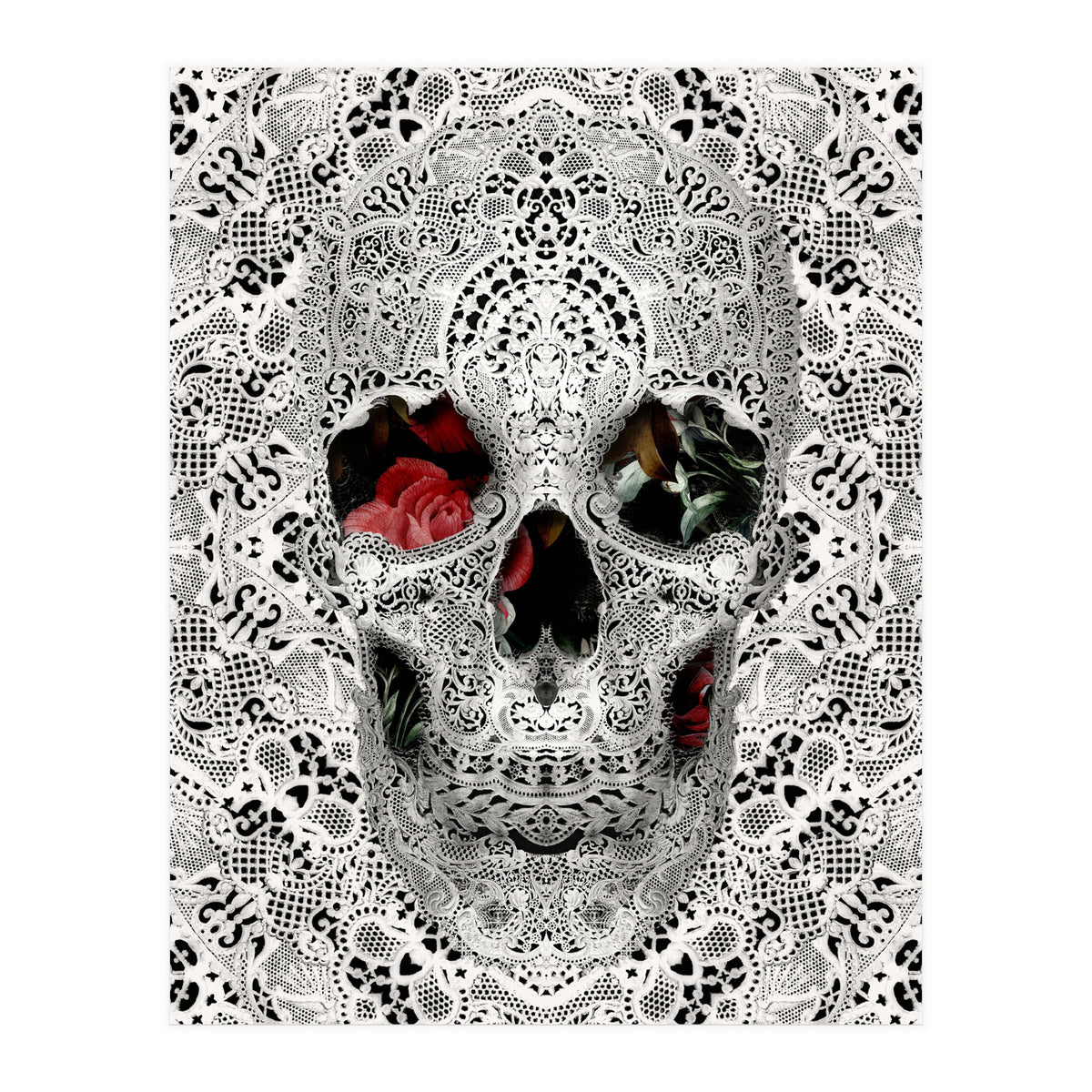 Lace Skull Light (Print Only)