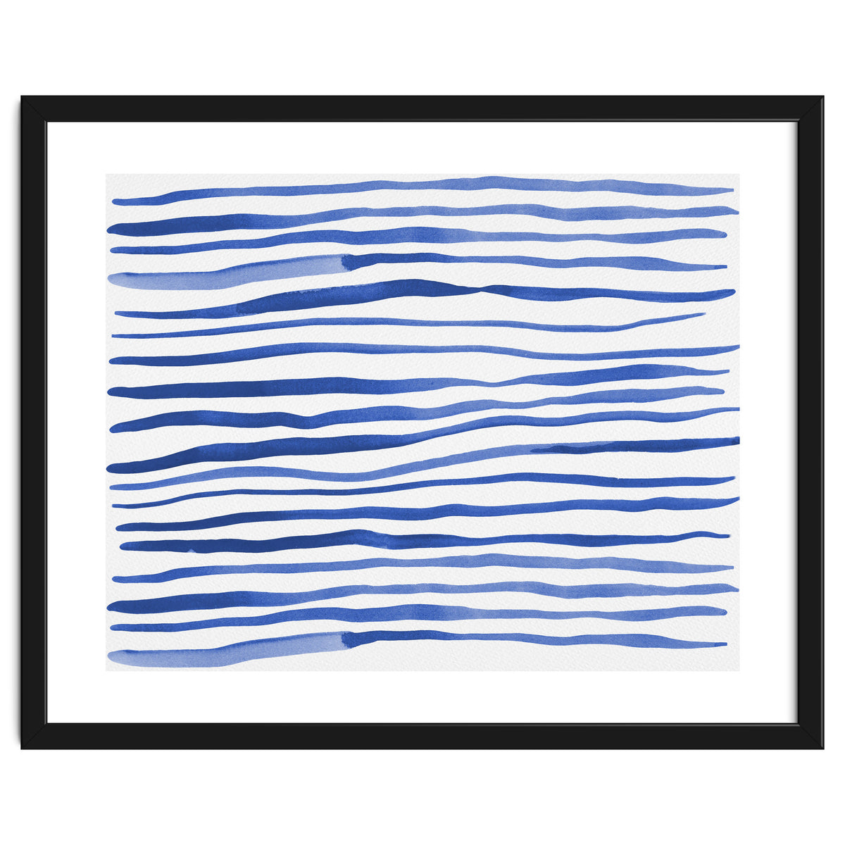 Irregular blue lines pattern