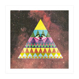 Pyramid In Space (Print Only) thumbnail
