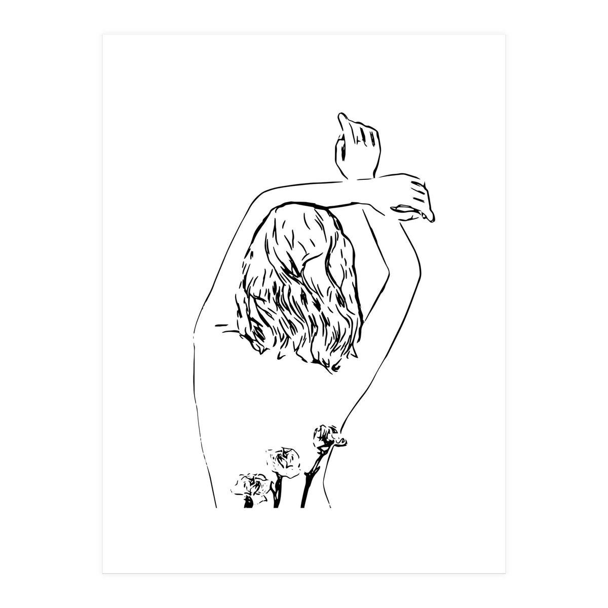 Oblivious #drawing #illustration (Print Only)