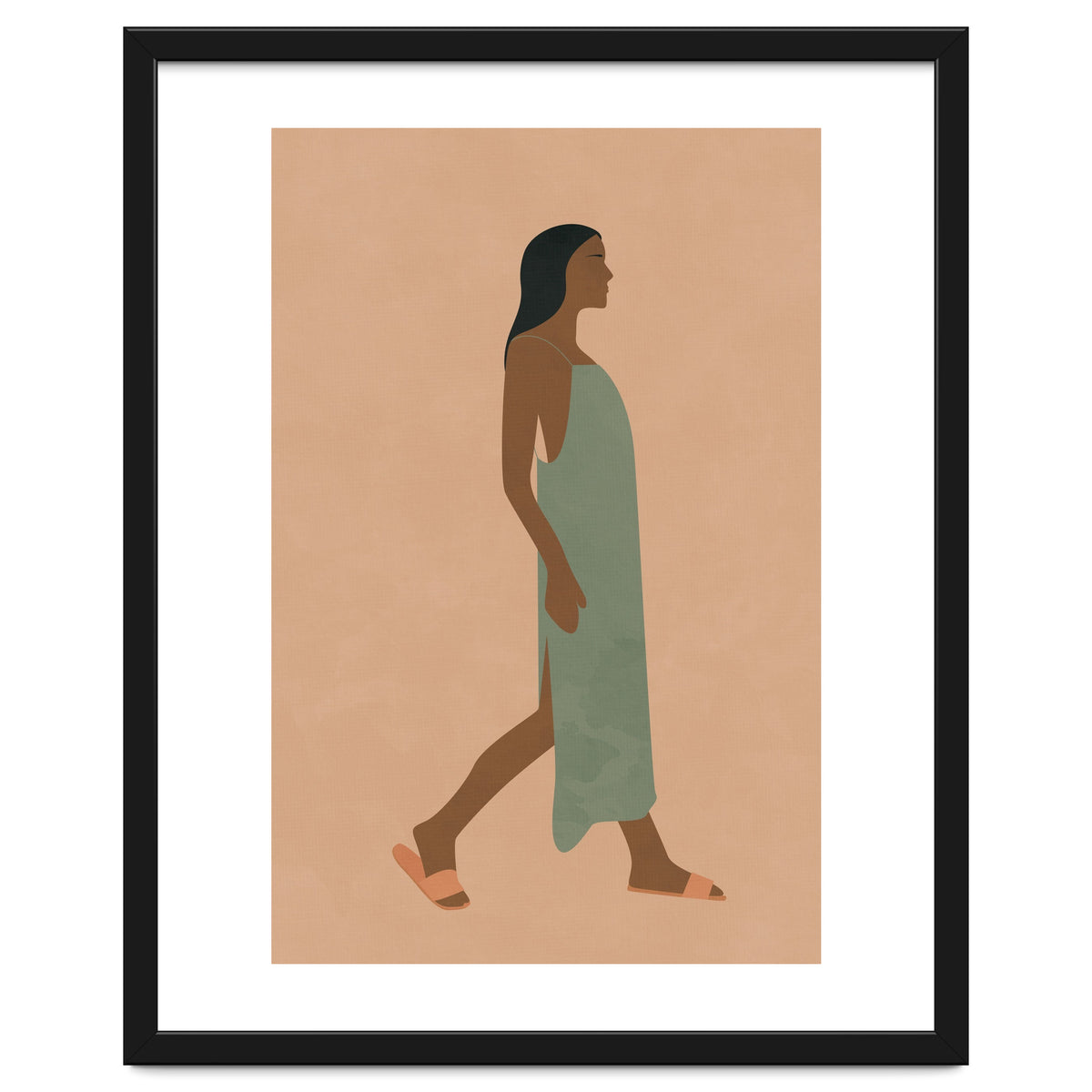Minimalist Boho Woman