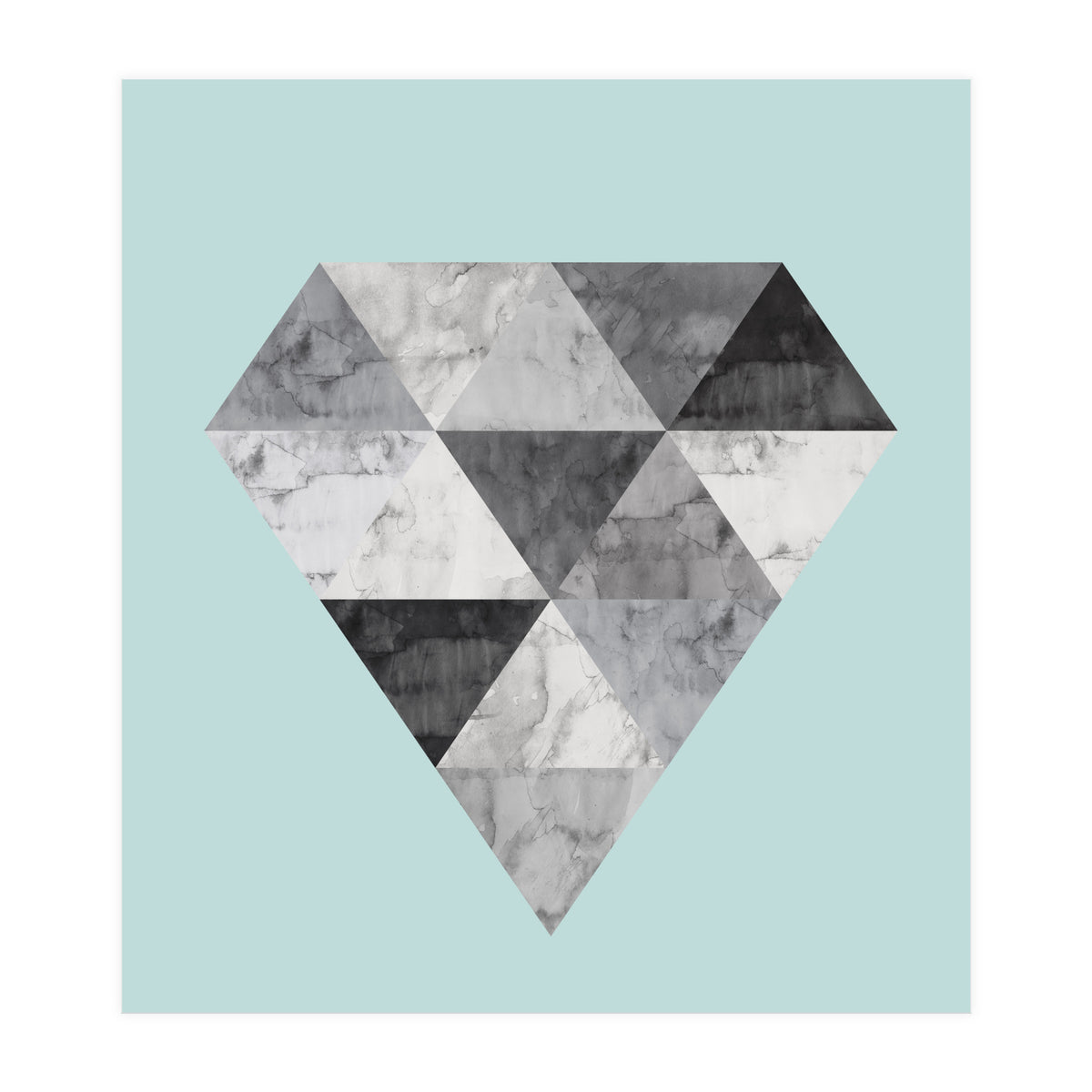 Geometric Rock IV (Print Only)