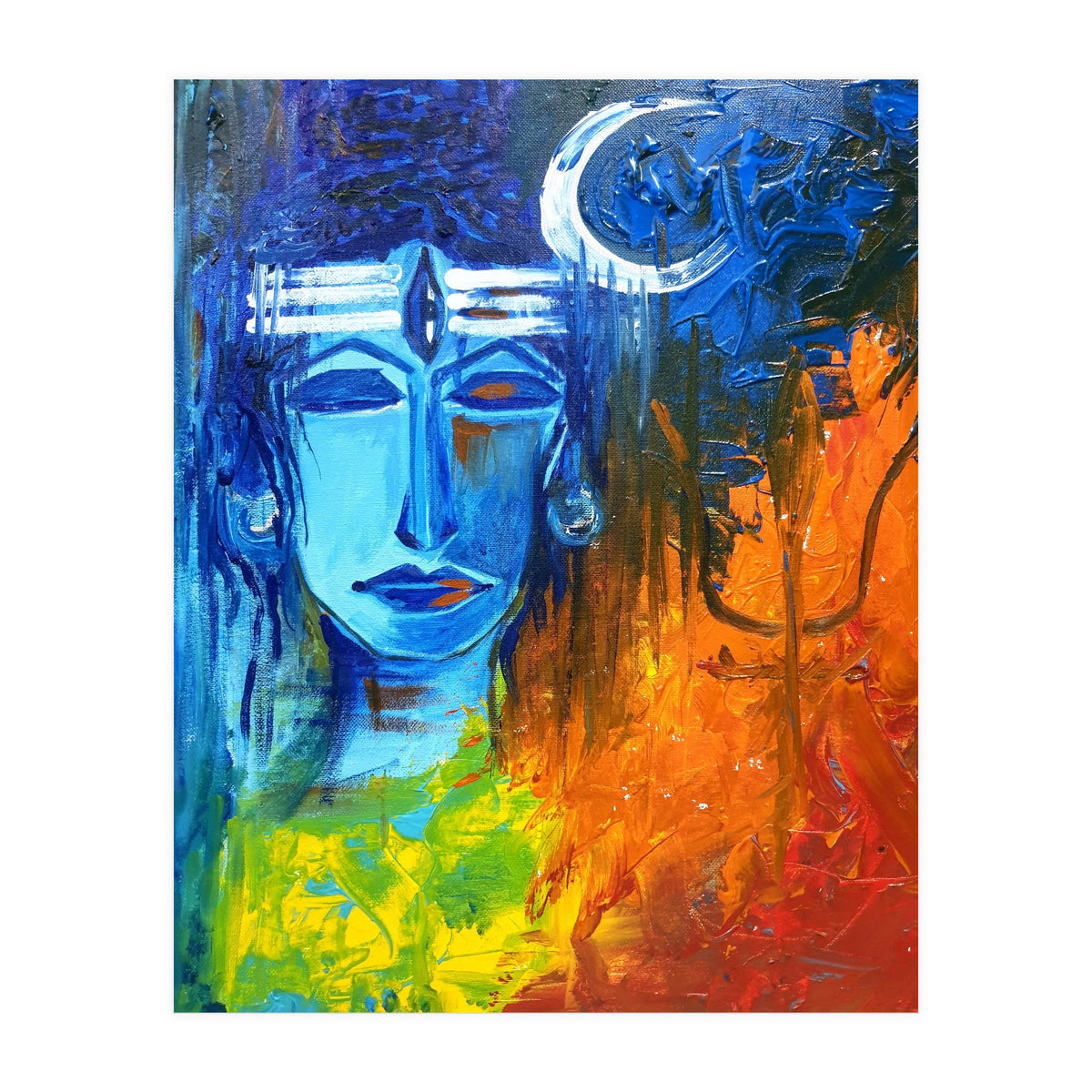 Abstract Shiva  (Print Only)