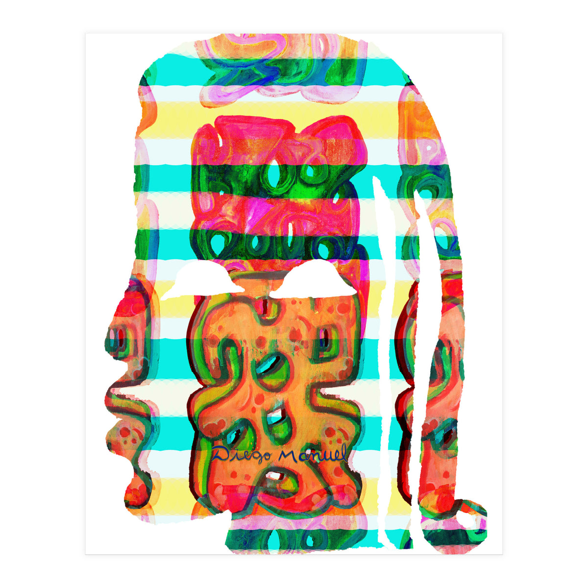 Abstracto Pop Nuevo B 17 Copia (Print Only)