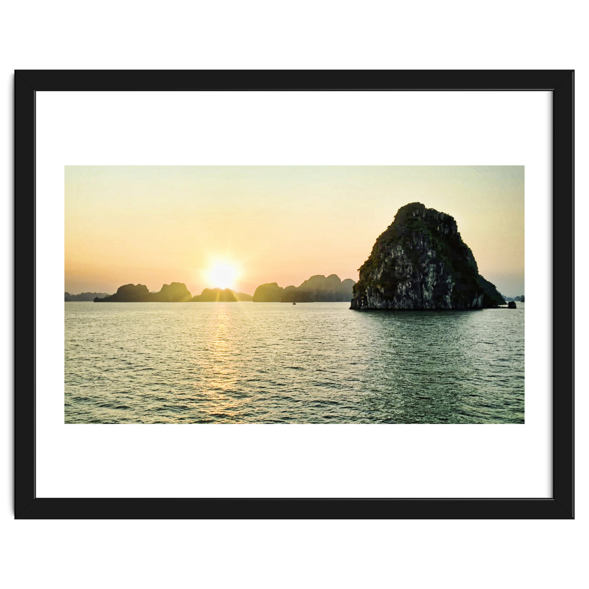 Sunset, Halong Bay