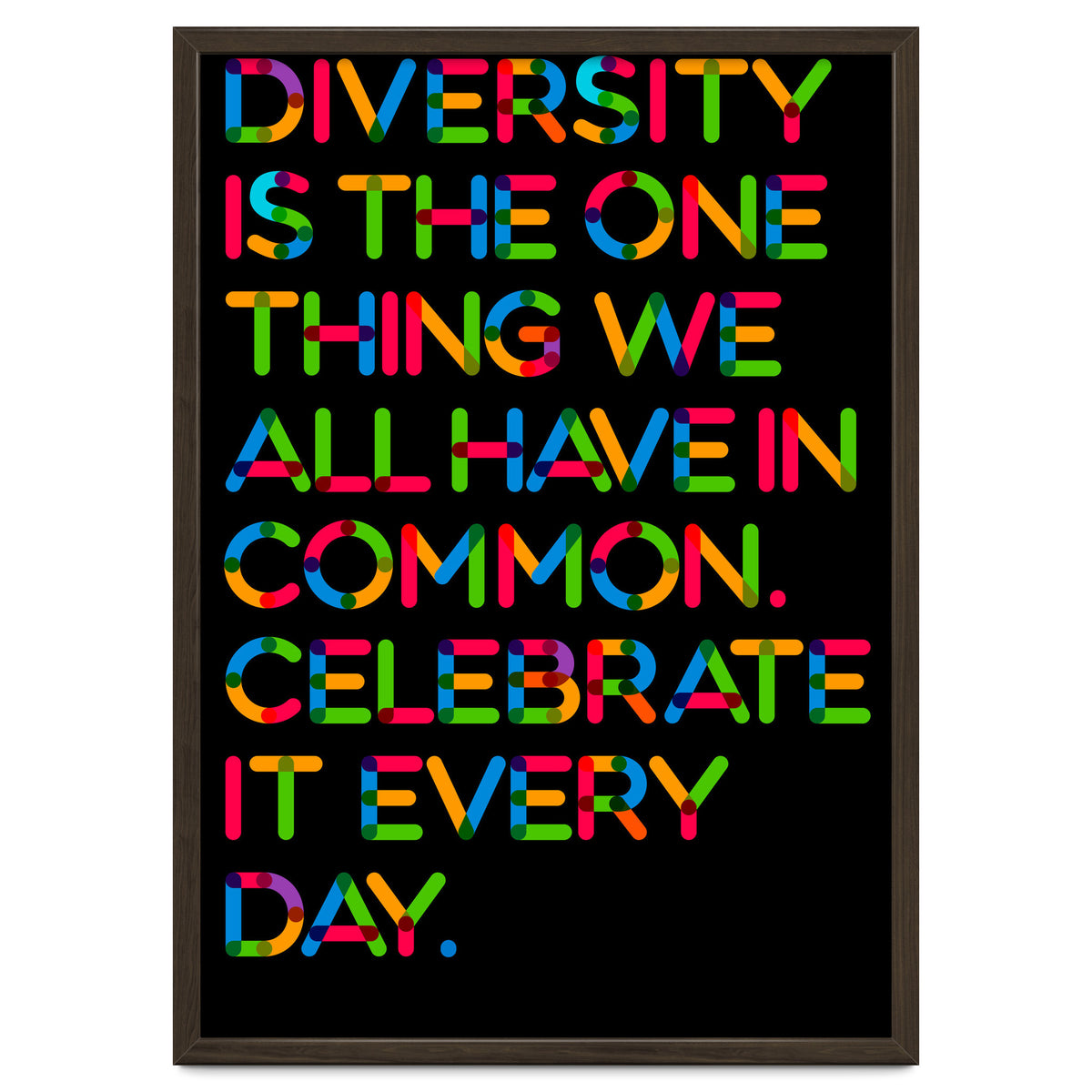 DIVERSITY (black Version)