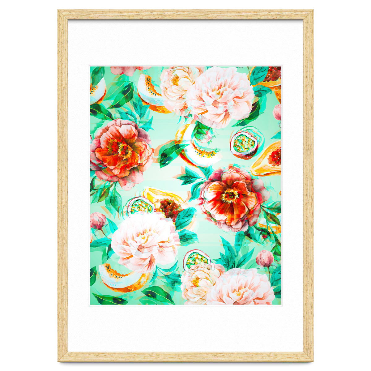 Tropical flowery fruit glitch