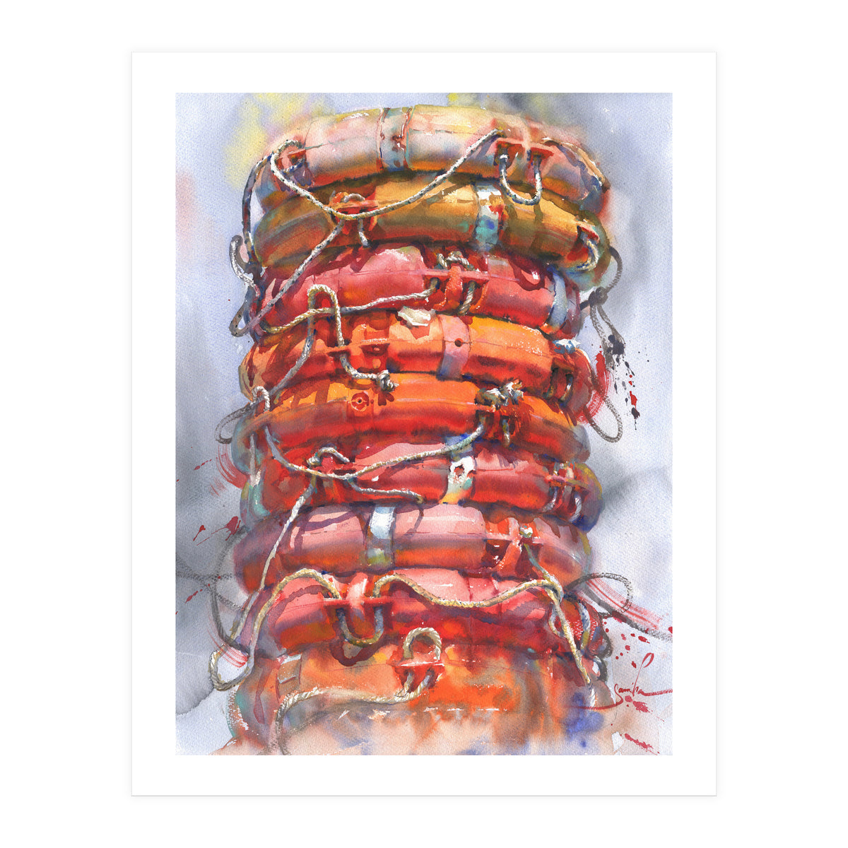 life buoys (Print Only)