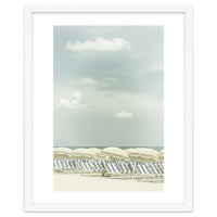 Vintage beach scene