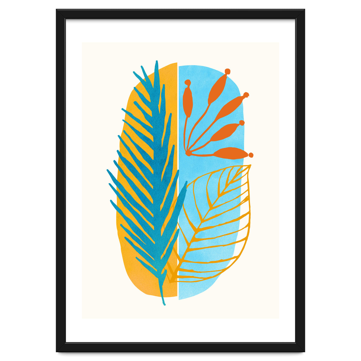 Beach Flora Abstract