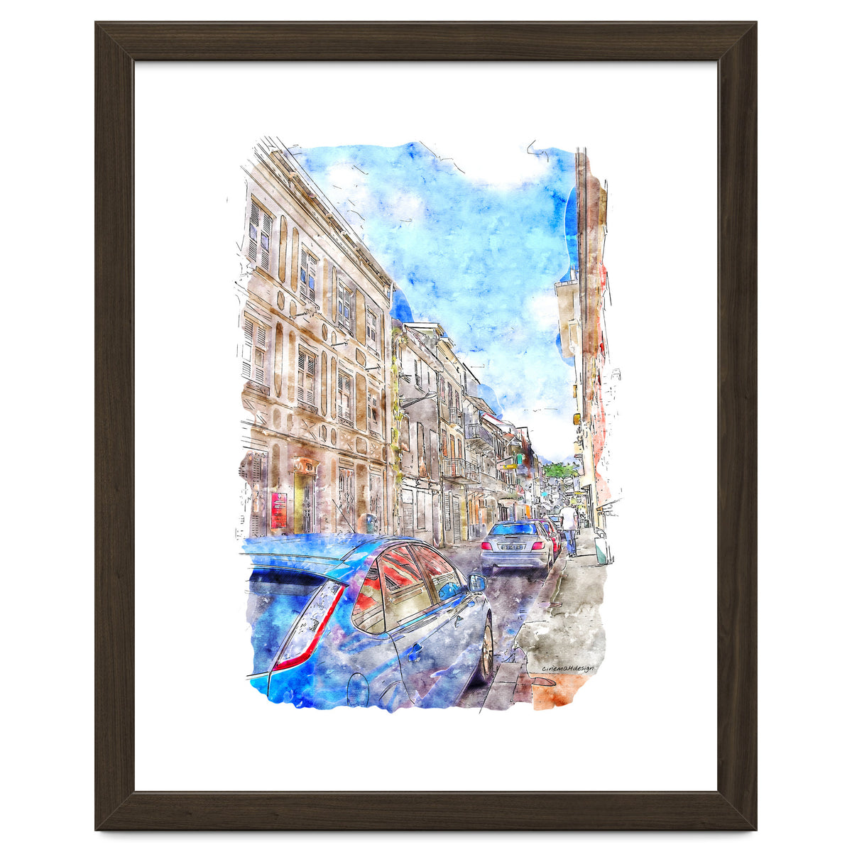 Street of Fort-de-France