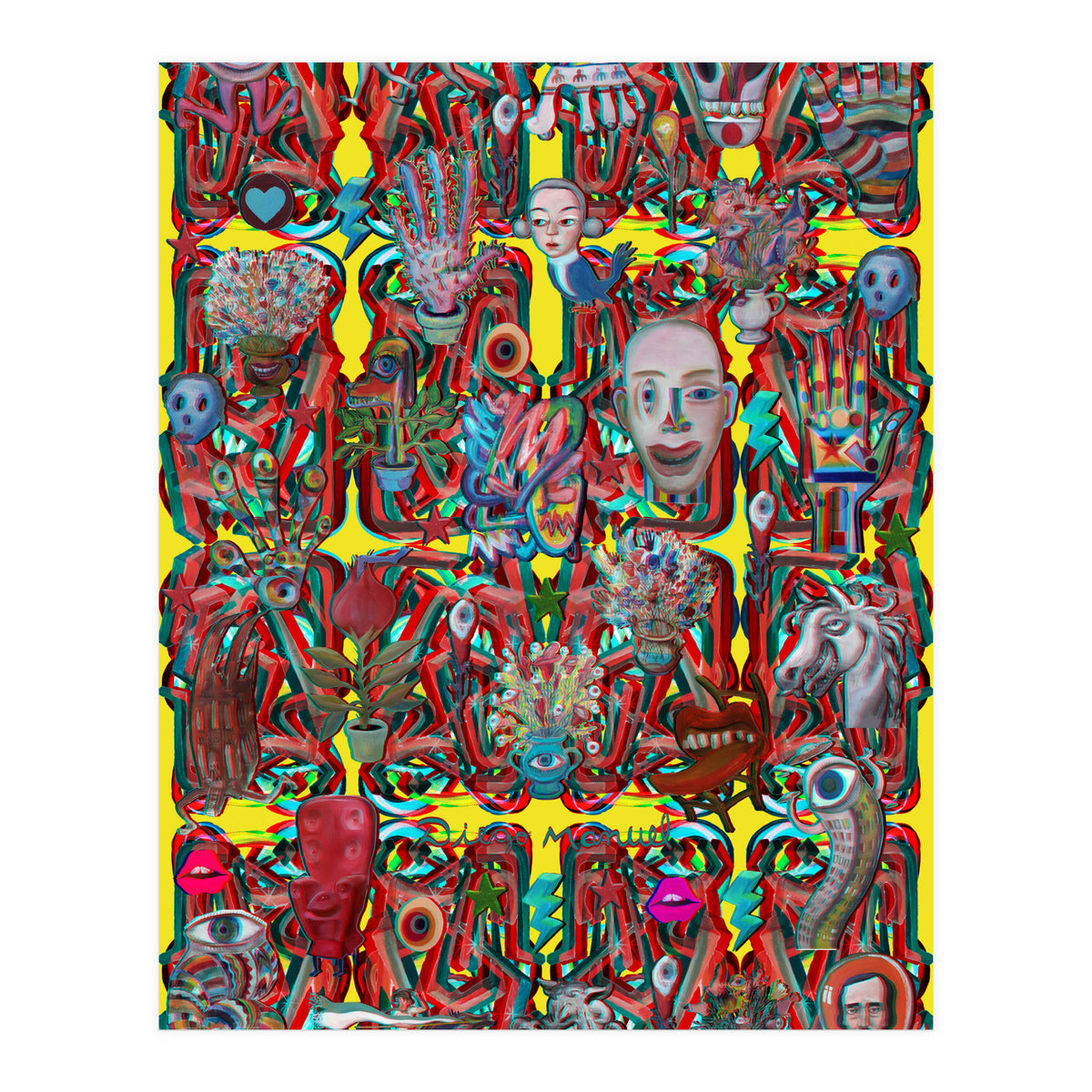 Formas 14 34 3d And Pop 4 (Print Only)