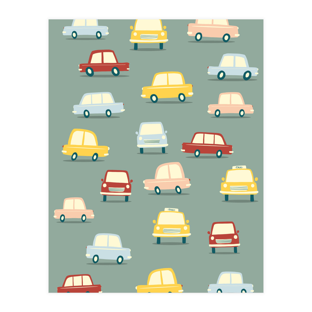 Vintage Cars (Print Only)