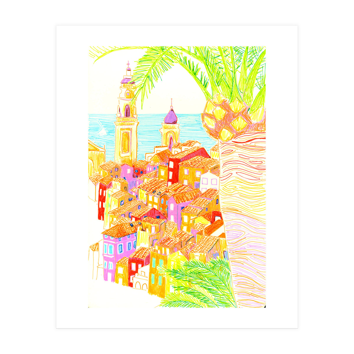 Provence Menton (Print Only)