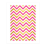 Chevron Golden I (Print Only) thumbnail
