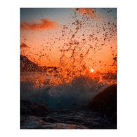 SUNSET WAVE (Print Only)