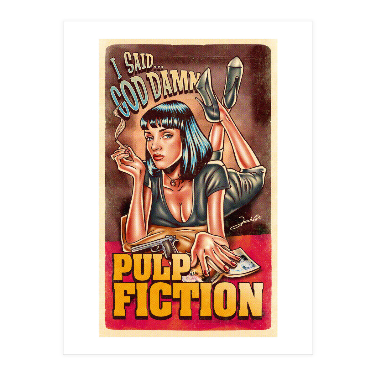 I Said God Damn (Print Only)