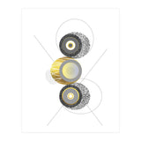 Posh Design No. 3 | gold (Print Only) thumbnail