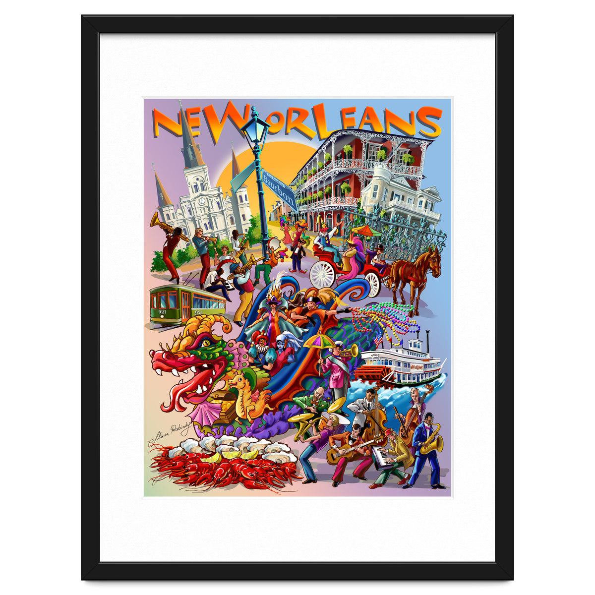 New Orleans Illustration