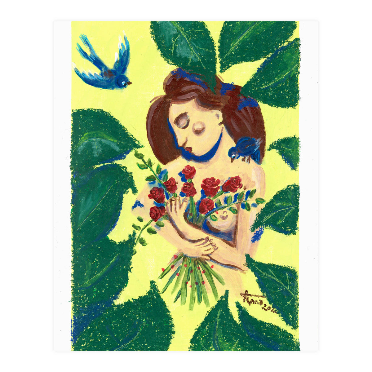 Rose Lady  (Print Only)