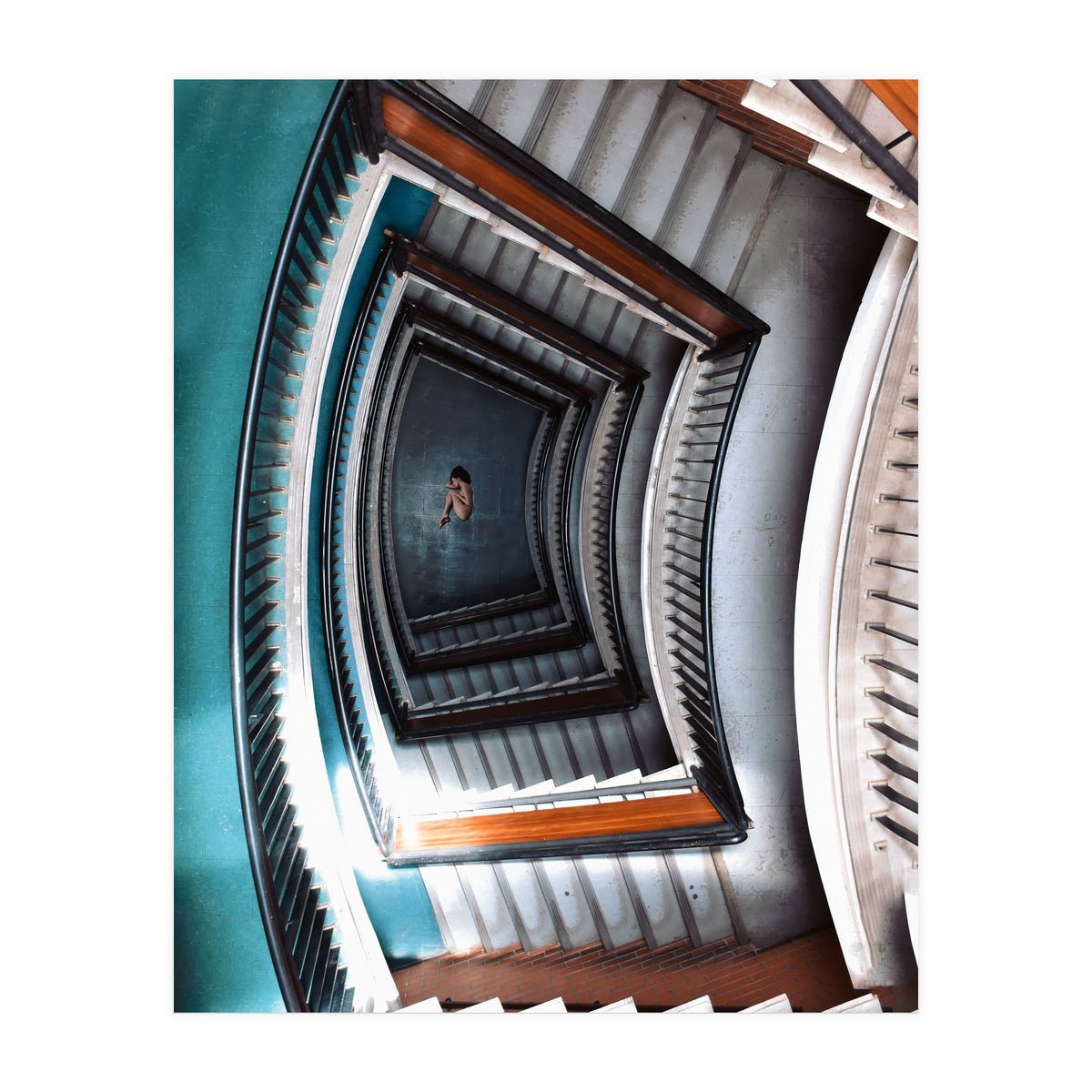 Spiral Staircase 2 (Print Only)