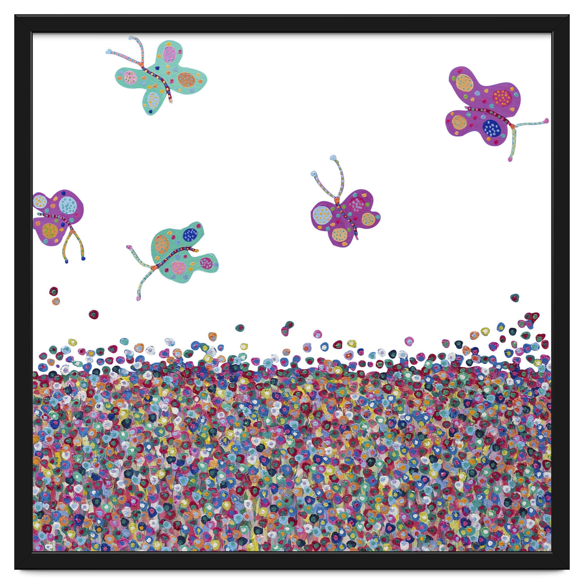 Butterflies Are Free (white)