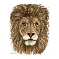 The Majestic Lion (Print Only)