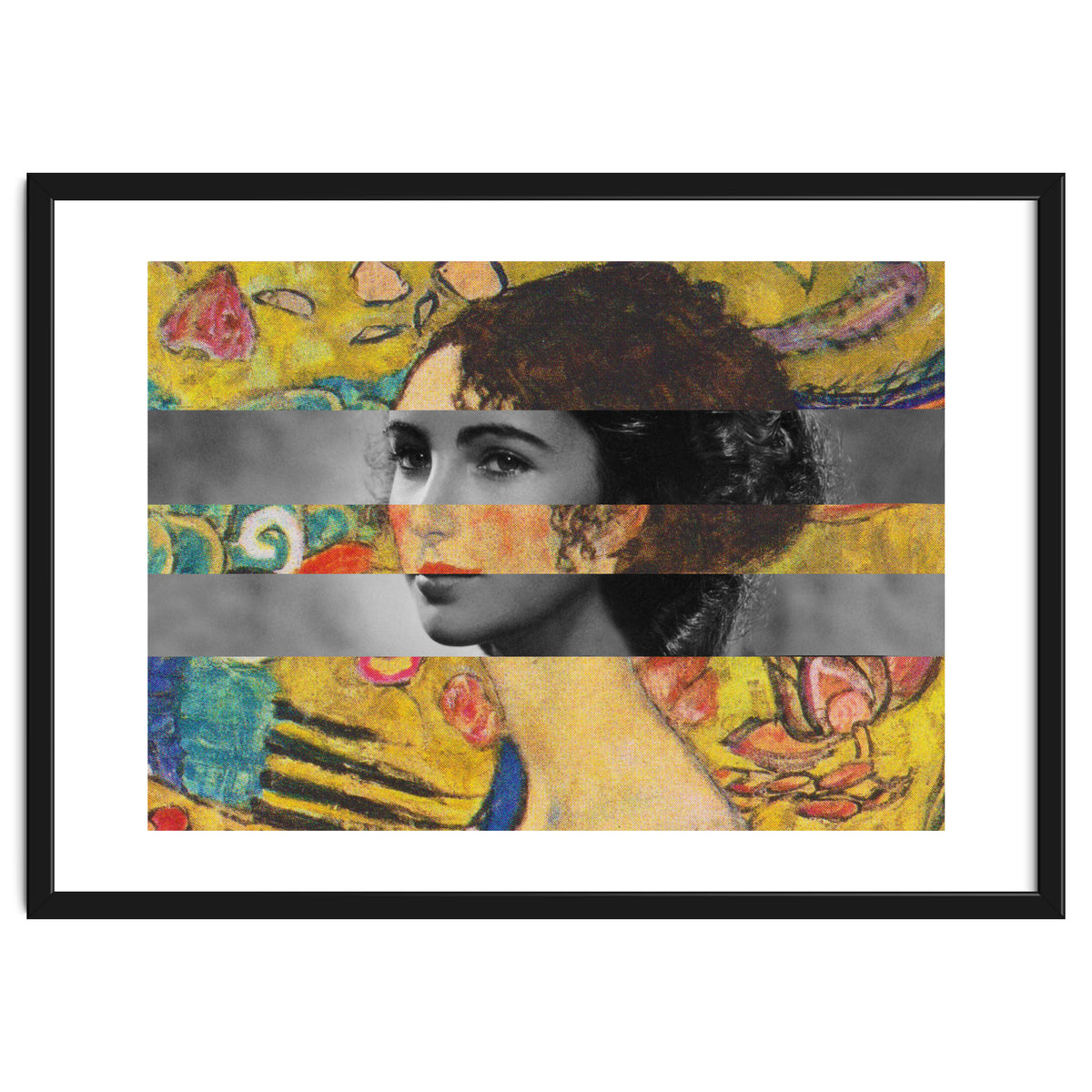 Klimt's Lady With A Fan & Elizabeth Taylor