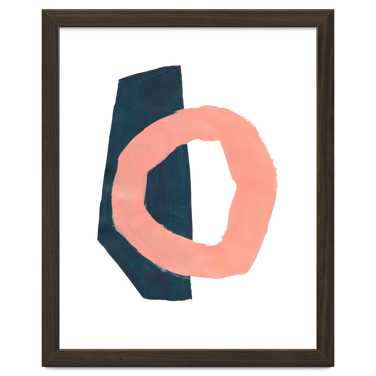 Teal Pillar Salmon Ring