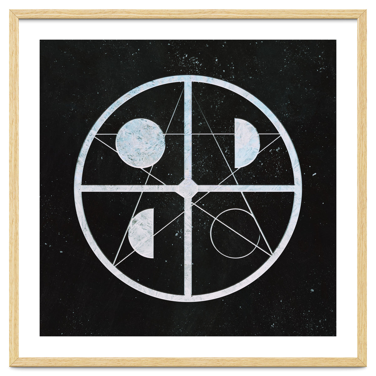Pentagram moon phases