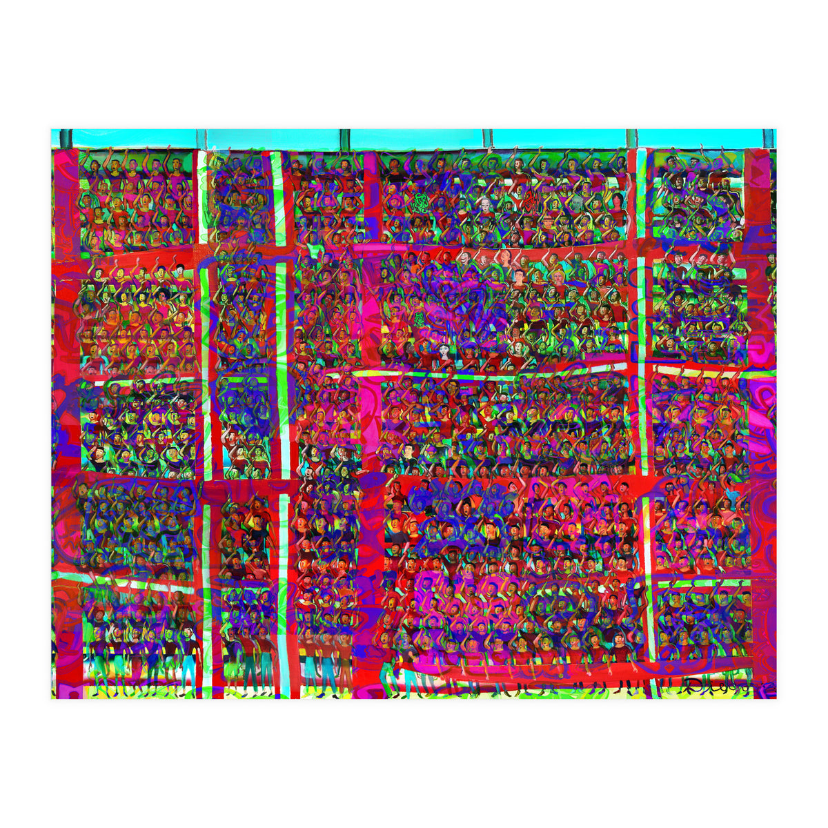 Gran Hinchada Roja 17 (Print Only)