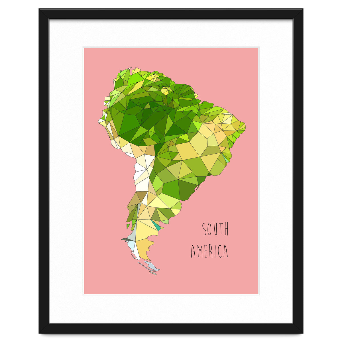 SOUTH AMERICA – Pink