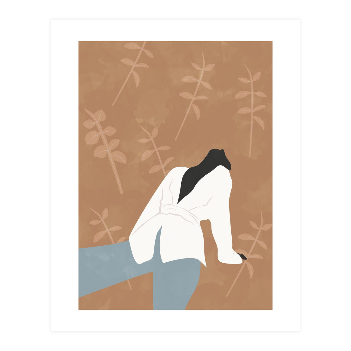 Female Mid Century Boho (Print Only)