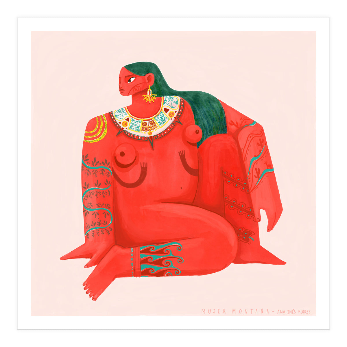 Mujer Montaña (Print Only)