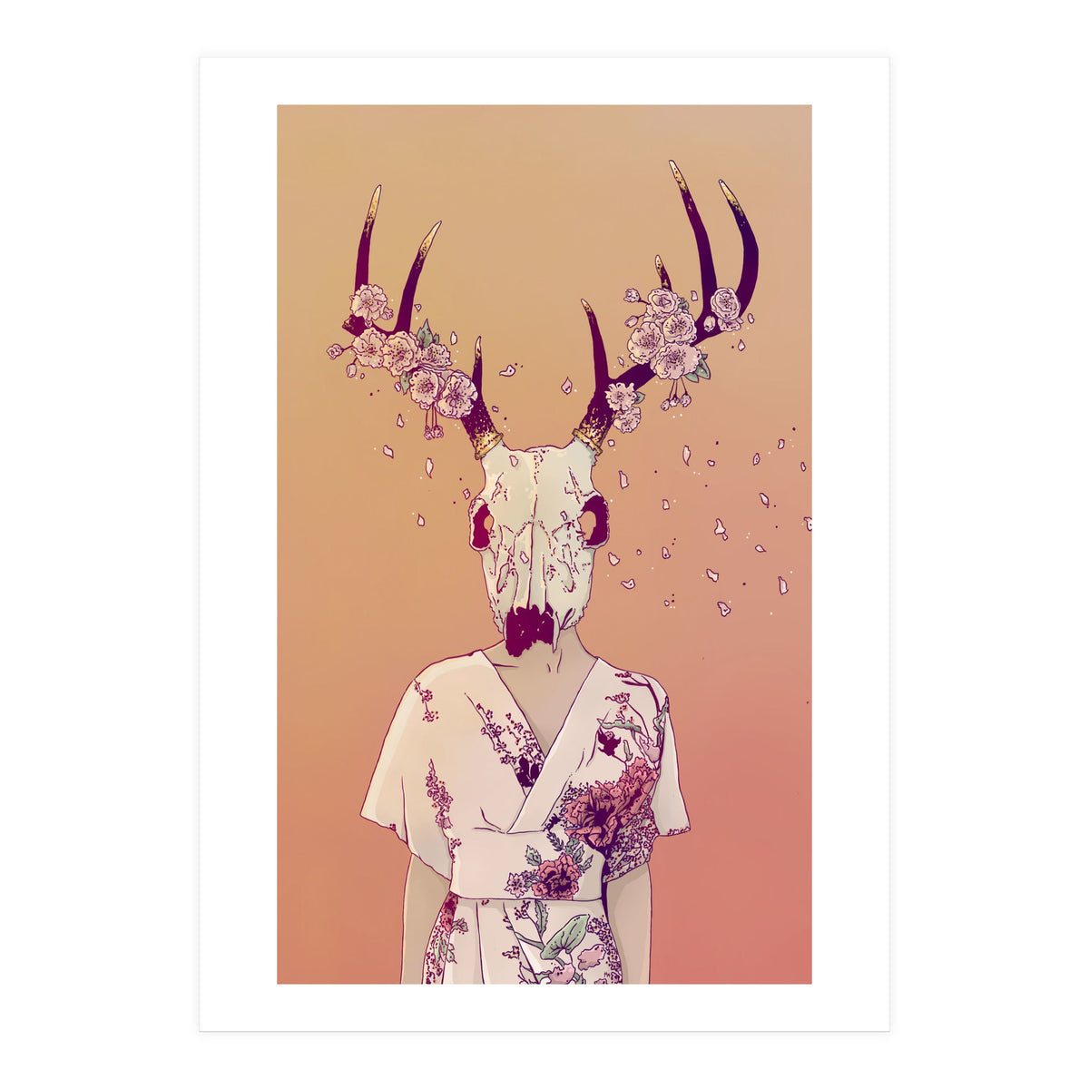 Sakura Lady (Print Only)