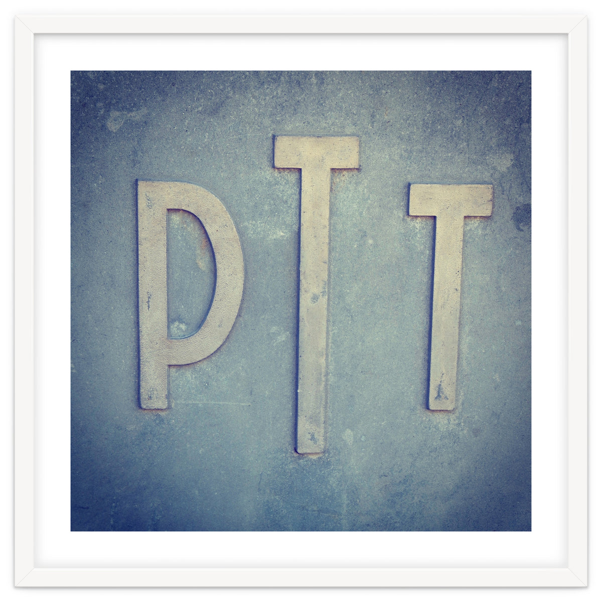 French sign: PTT