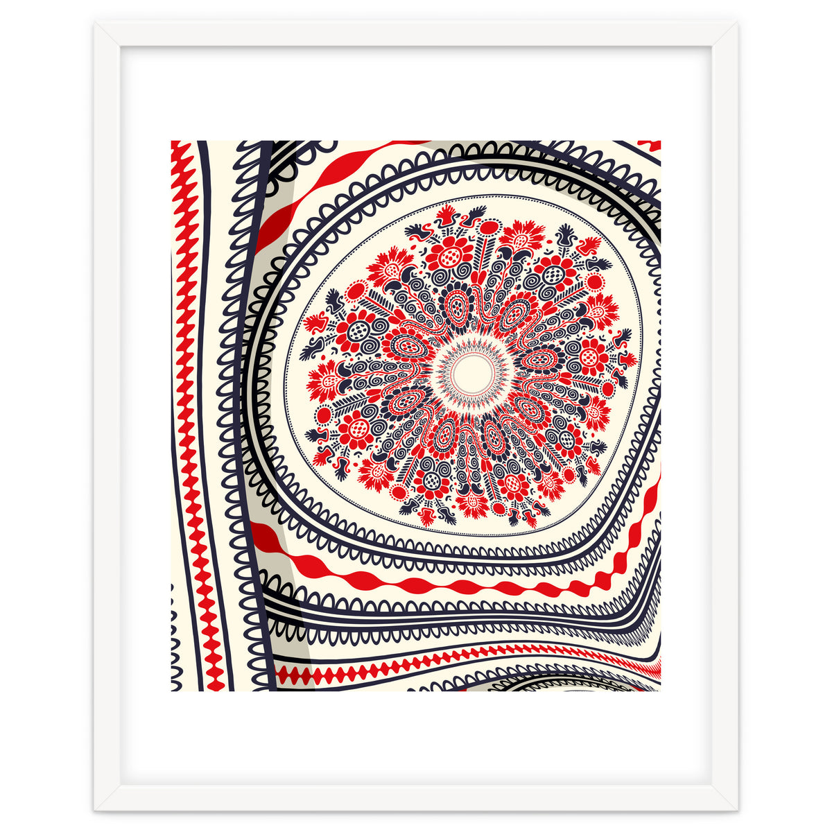 Romanian embroidery background 9