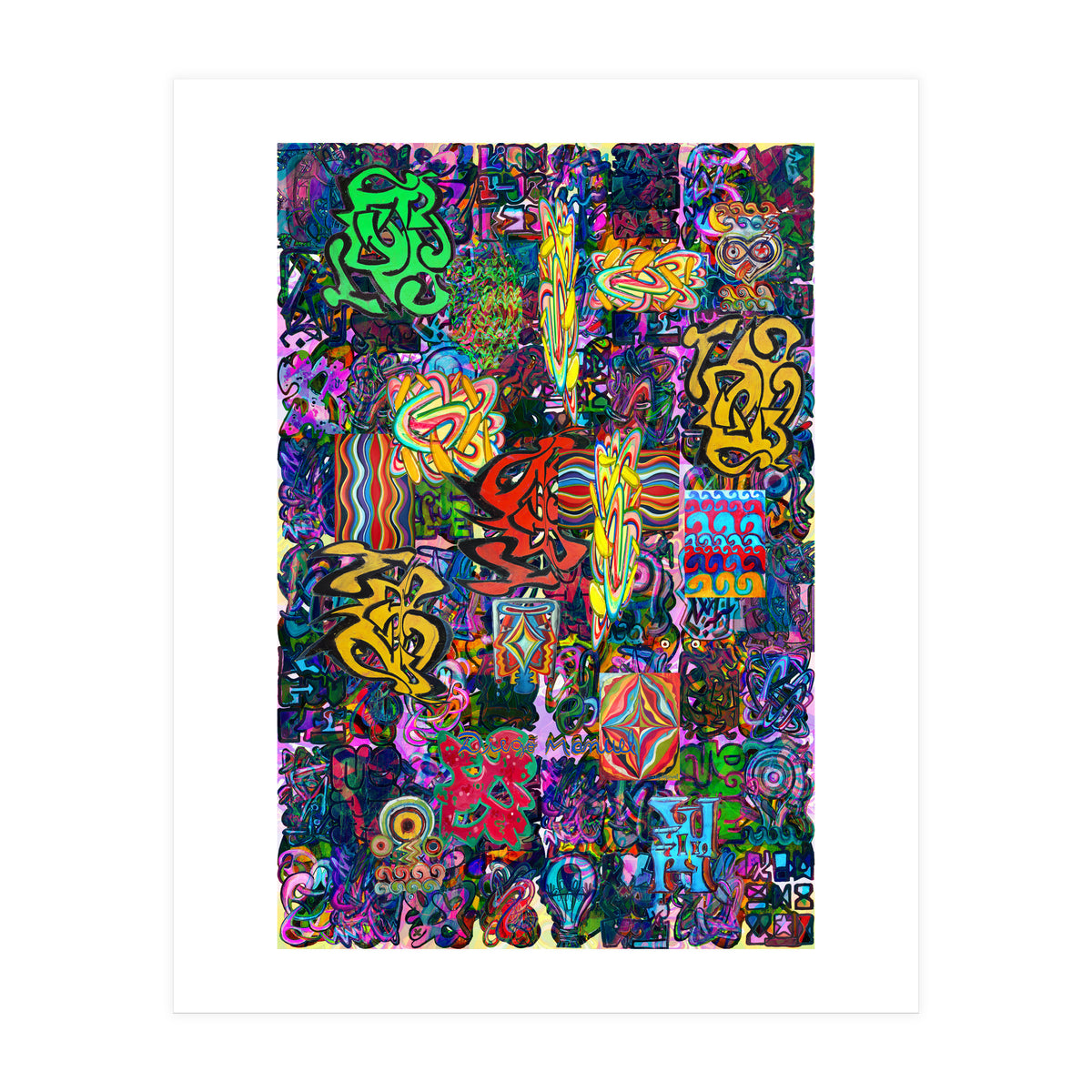 Graffiti Digital 2022 416 (Print Only)