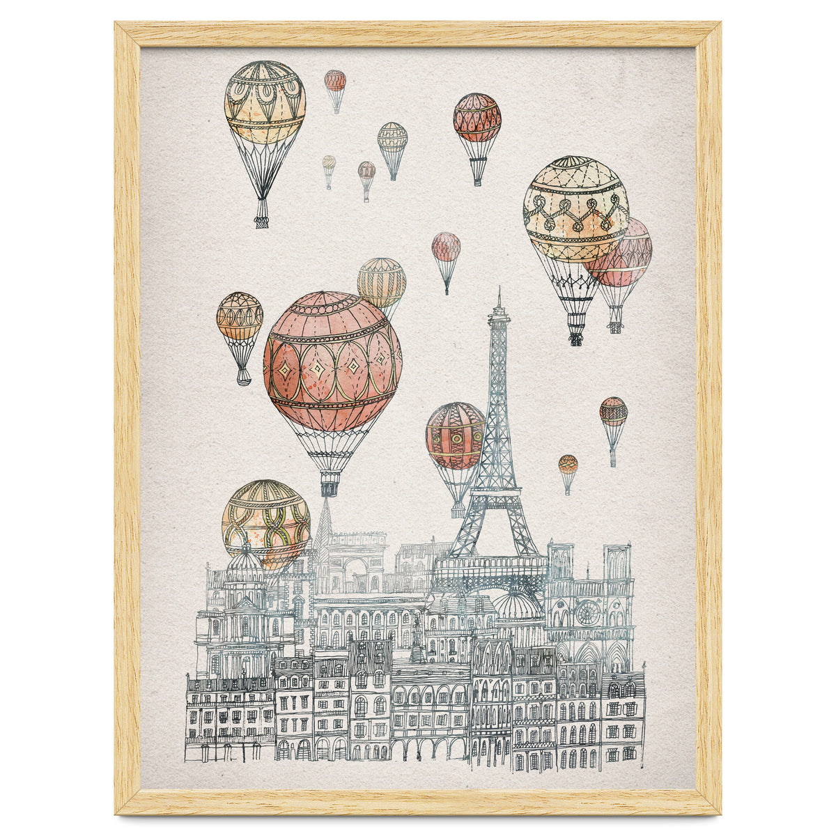 Voyages Over Paris