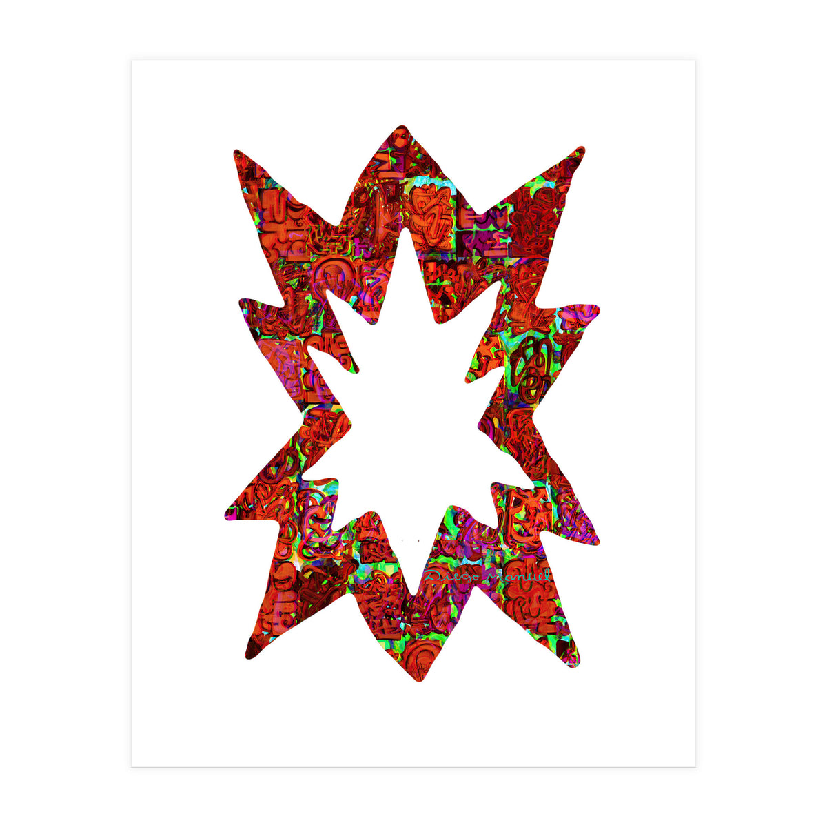 Graffiti Digita 2023 14  (Print Only)