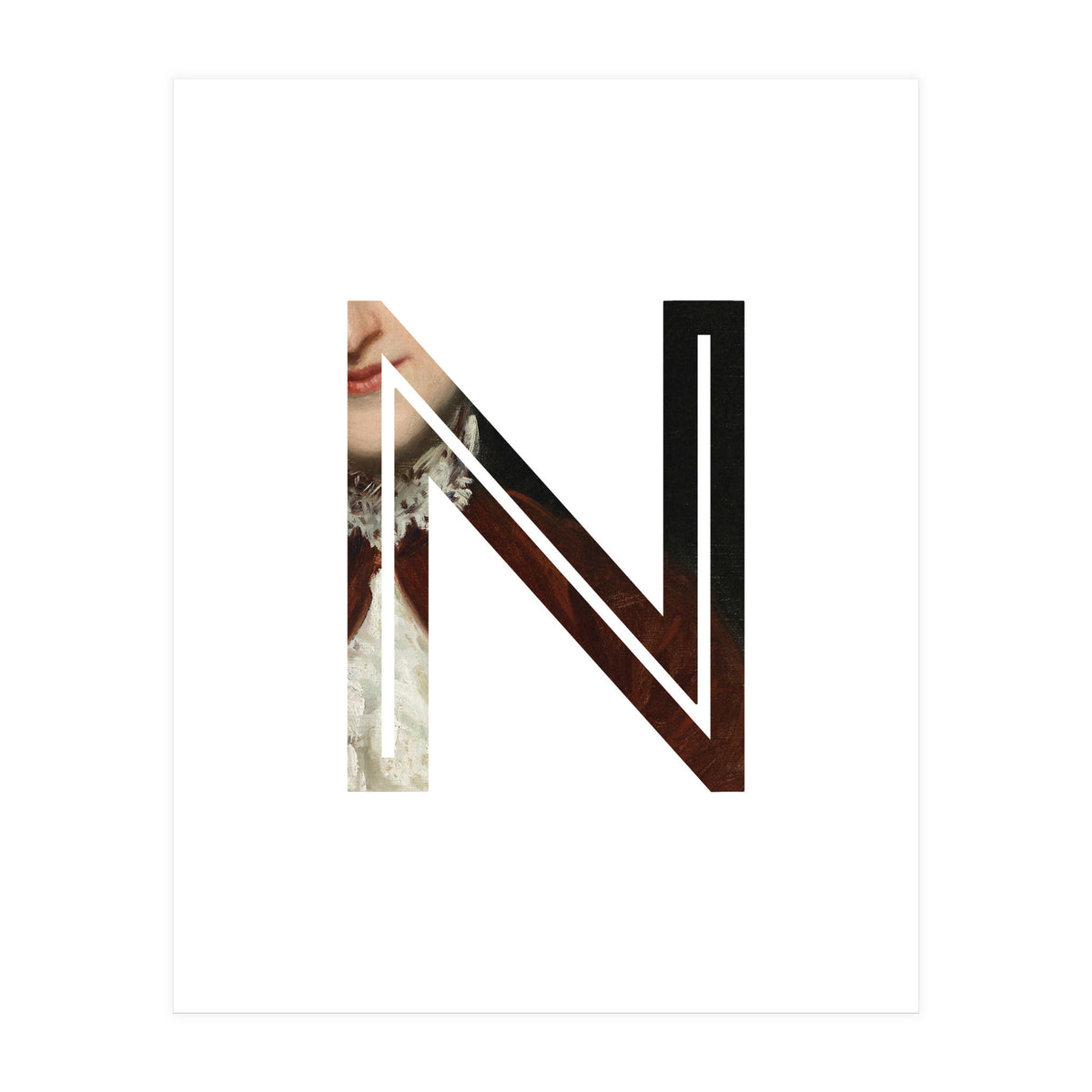 Letter N - (Impress) (Print Only)