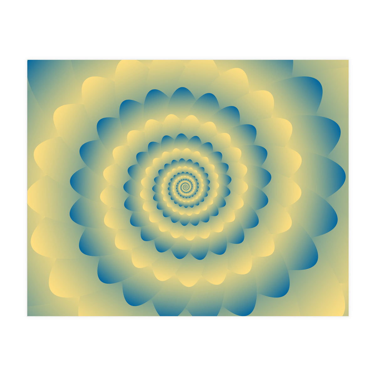 Fractal Flower  (Print Only)