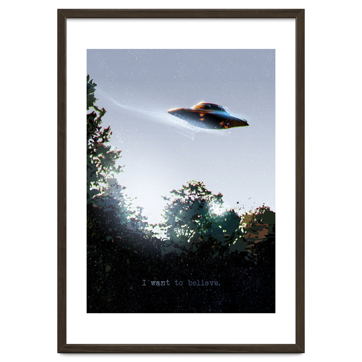 I Want To Believe Displate
