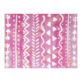 Abstract boho tribal pattern in pink (Print Only) thumbnail