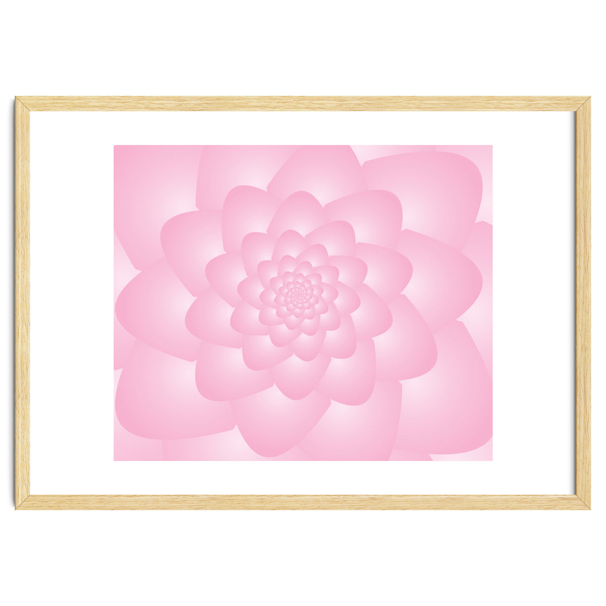 Pastel Colors Flower Pattern Set Red