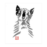 Yawning Cat  (Print Only) thumbnail