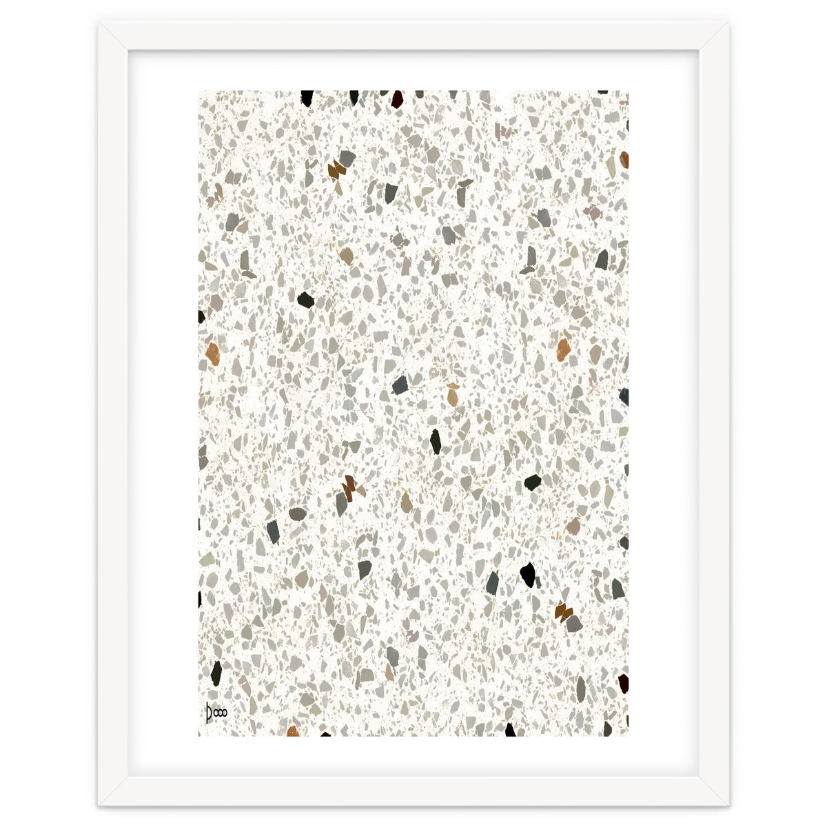 White Terrazzo