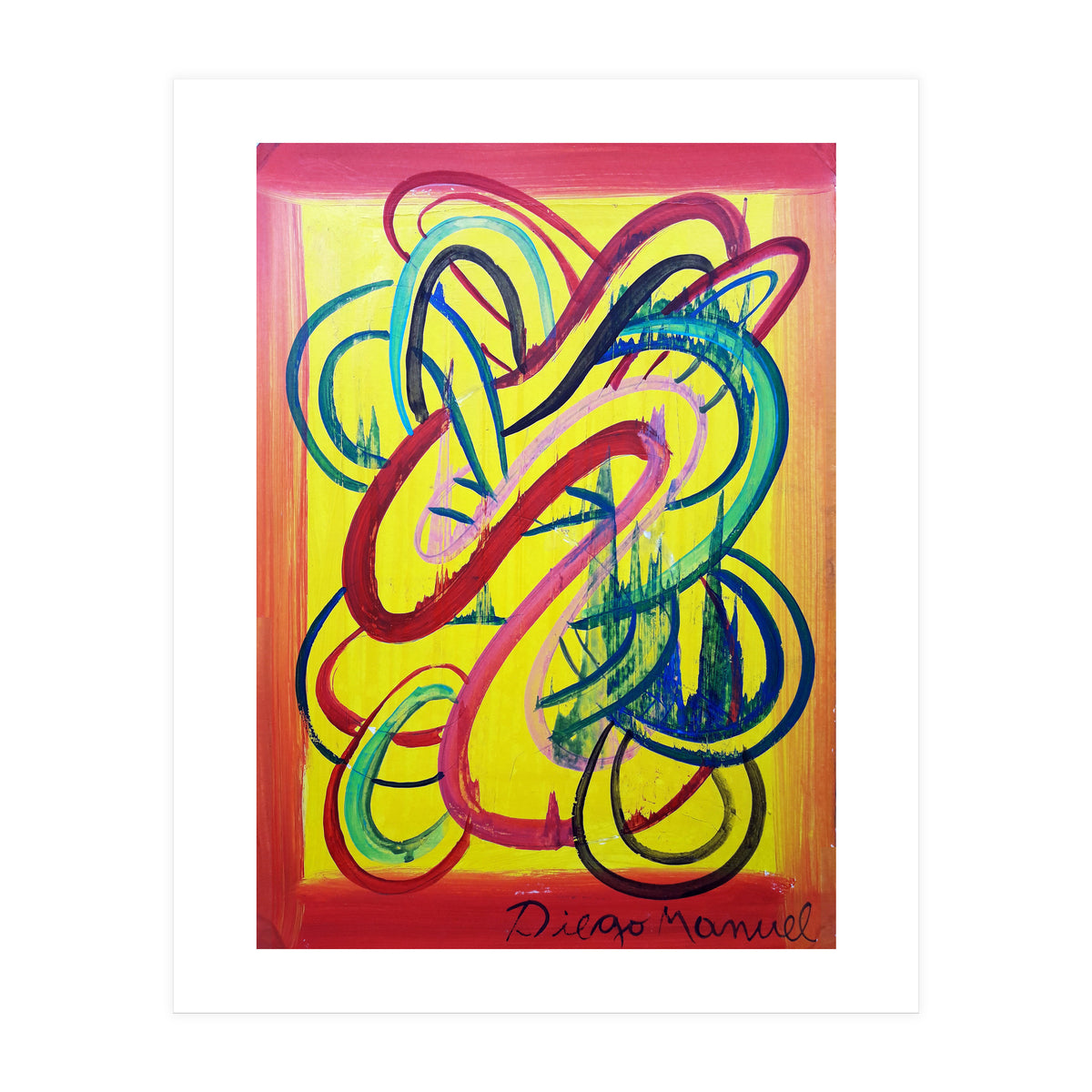 Formas En El Espacio 25 (Print Only)