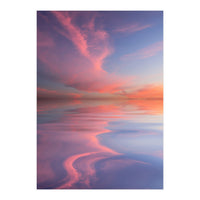 Pink and Blue Sunset (Print Only)