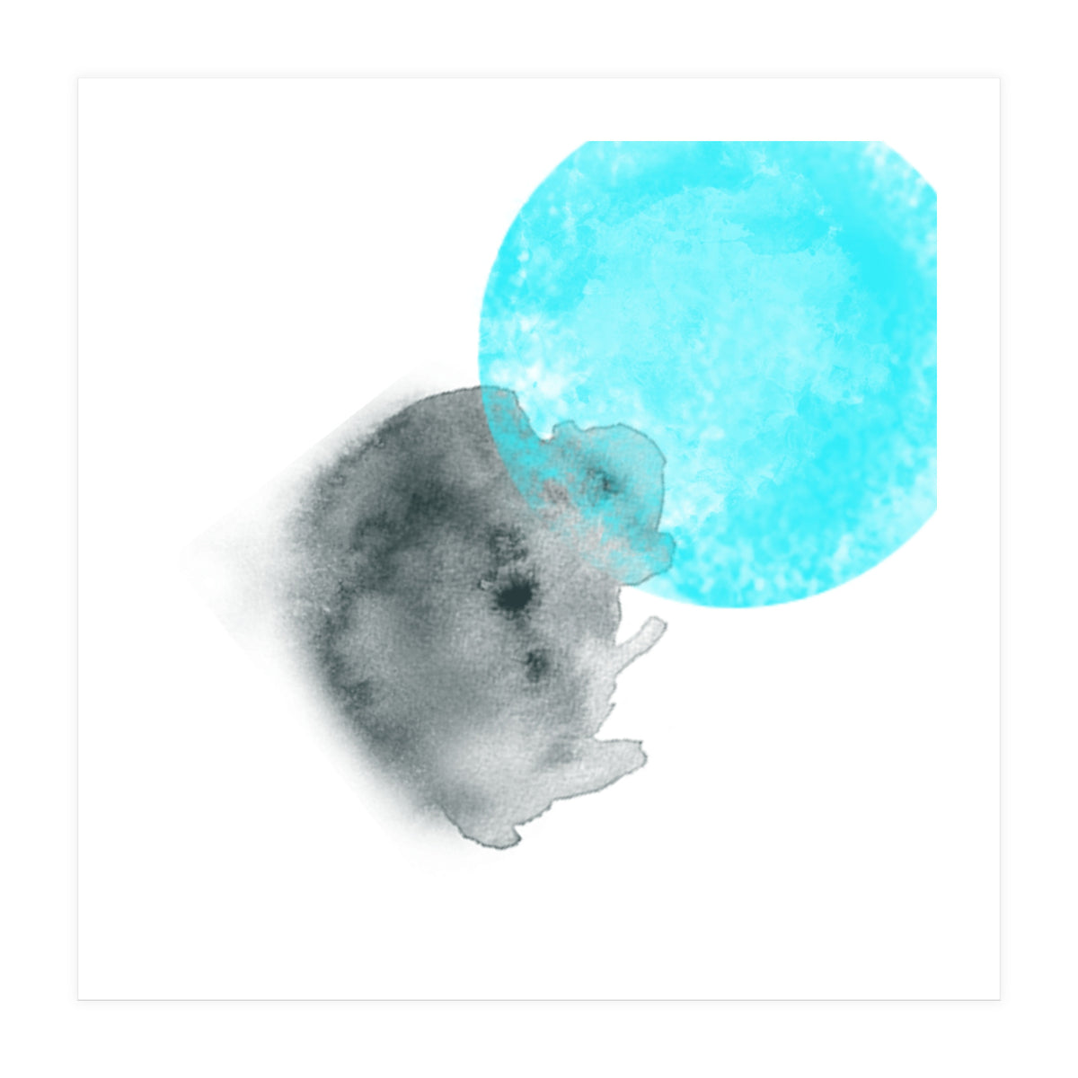 Blue And Gray (Print Only)